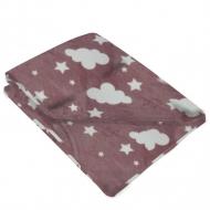 Плед Моя планета лиловая тучка 90x100 см