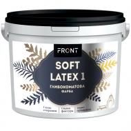 Краска интерьерная акриловая Front Softlatex глубокий мат белый 0,9 л