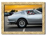Картина ретро спорткар Ferrari 275 GTB 41x31 см Hotel Arizona HD 1 GOLDEN FR-7205143808-FERR-12x1