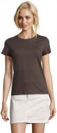 Футболка женская Sol's Imperial Fit Women 02080384 р.S темно-серый