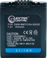 Аккумулятор EXTRADIGITAL Panasonic CGA-S002, DMW-BM7 950мА*ч (BDP2551)