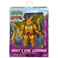 Игровая фигурка-стретч TMNT Фигурка TMNT X GODZILLA – МАЙКИ В ОБРАЗЕ КОРОЛЯ ГИДОРЫ 84673
