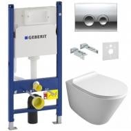 Система инсталляции Simas Duofix 458.126.00.1 + Delta 21 115.125.21.1 хром + SIMAS Gambassi GA18