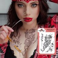 Тату тимчасове Arley Sign Міфи квіткових народів