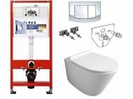 Система инсталляции Simas base 9400005 + TECE ambia 9240226 хром глянцевый + SIMAS Gambassi GA18