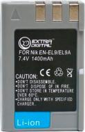 Акумулятор EXTRADIGITAL Nikon EN-EL9 1400мА*ч (BDN2535)