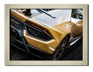 Картина Lamborghini Huracan 41x31 см Hotel Arizona HD 1 SILVER FR-8265543808-LAMB-12x1