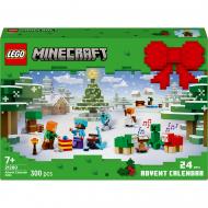 Конструктор LEGO Minecraft Адвент календар 2025 21280