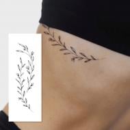 Тату тимчасове Arley Sign Польовий букет