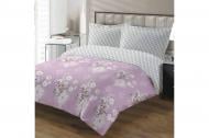 Комплект постільної білизни Blossom двоспальний квітковий принт ТЕП