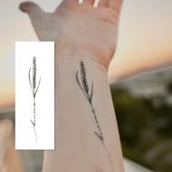 Тату временное Arley Sign Цветок с надписью Свободна Тату временное Arley Sign Цветок с надписью Свободна