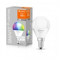 Лампа светодиодная Ledvance SMART+ WiFi Mini bulb 5 Вт P45 матовая E14 220 В 2700-6500 К