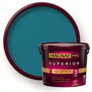 Краска керамическая с колорированием MAGNAT PRO Ceramic Superior 3 глубокий мат NCS S 5030-B10G 2,7 л