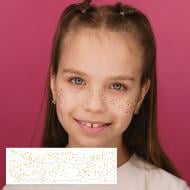 Тату временное Arley Sign Золотые веснушки-звезды Тату временное Arley Sign Золотые веснушки-звезды