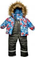 Комплект детской одежды для мальчиков Модний Карапуз рост 92 черно-сине-красный 03-00740-0
