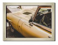 Картина Jaguar e-type ретро 41x31 см Hotel Arizona HD 1 SILVER FR-5153843809-CAR-12x16