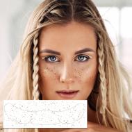 Тату временное Arley Sign Серебряные веснушки одинарные Тату временное Arley Sign Серебряные веснушки одинарные