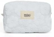 Косметичка MISO accessory средняя махра жаккард с цветами