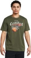 Футболка Under Armour UA M HW HOOPS CERTIFIED SS 1387376-390 р.XL зеленый