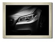 Картина BMW M5 F10 41x31 см Hotel Arizona HD 1 SILVER FR-5381543809-CAR-12x16