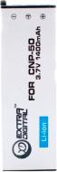 Акумулятор EXTRADIGITAL Casio NP-50 1400мА*ч (DV00DV1239)