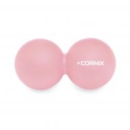 Масажний м'яч Cornix Lacrosse DuoBall 6,3x12,6 см XR-0116 Coral