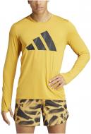 Футболка Adidas Run It BOS LS IL2196 р.S yellow