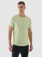 Футболка 4F TSHIRT FNK M1039 4FWAW24TFTSM1039-42S р.XL зеленый