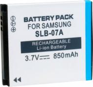 Аккумулятор EXTRADIGITAL Samsung SLB-07A 850мА*ч (DV00DV1251) Аккумулятор EXTRADIGITAL Samsung SLB-07A 850мА*ч (DV00DV1251)