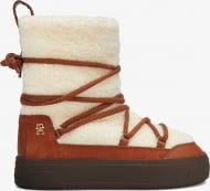 Ботинки Tommy Hilfiger LACE-UP FAUX SHEARLING SNOWBOOT FW0FW08252-GPK р.36 коричневый