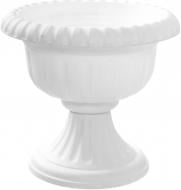 Вазон пластиковий Prosperplast Tivoli 20 см 1088 круглий (1088) білий/ Вазон пластиковий Prosperplast Tivoli 20 см 1088 круглий (1088) білий/
