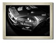 Картина Aston Martin DBR9 41x31 см Hotel Arizona HD 1 SILVER FR-6231943809-CAR-12x16