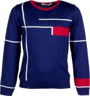Джемпер для мальчика Flash р.98 синий с бордовым 18B077-5-1111_821-5-2