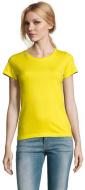 Футболка женская Sol's Imperial Women 11502301 р.S желтый