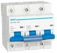 Автоматичний вимикач DZ158-125 3P 100A 6kA 158068