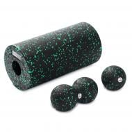 Набор для массажа Cornix (Ball 8 см, Duoball 8 х 16 см и Foam Roller 30 х 15 см) XR-0079