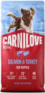 Корм сухий для собак Carnilove Salmon & Turkey Puppy лосось та індичка 12 кг