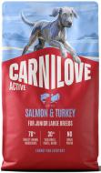 Корм сухий для собак Carnilove Salmon & Turkey Junior Large Breed лосось та індичка 4 кг