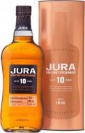 Виски Isle of Jura 10yo 40% в подарочной коробке 0,7 л