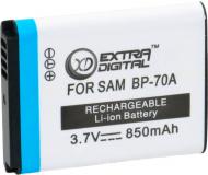 Аккумулятор EXTRADIGITAL Samsung BP70A 1280мА*ч (BDS2606) Аккумулятор EXTRADIGITAL Samsung BP70A 1280мА*ч (BDS2606)