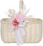 Кошик плетений з декором 36х28х18 см EPR-250821-7