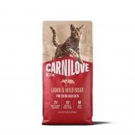 Корм сухой для кошек Carnilove Lamb & Wild Boar Sterilised ягненок и дикий кабан 6 кг