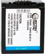 Аккумулятор EXTRADIGITAL Panasonic DMW-BLB13 1300мА*ч (DV00DV1263)