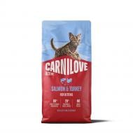 Корм сухой для кошек Carnilove Salmon & Turkey Kitten для котят лосось и индейка 6 кг