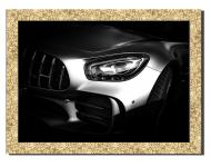 Картина Mercedes AMG GTR 41x31 см Hotel Arizona HD 1 GOLDEN FR-6455343809-CAR-12x16