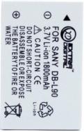 Аккумулятор EXTRADIGITAL Sanyo DB-L90 1800мА*ч (DV00DV1267) Аккумулятор EXTRADIGITAL Sanyo DB-L90 1800мА*ч (DV00DV1267)