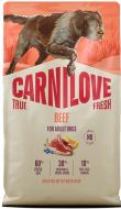Корм сухий для собак Carnilove Beef яловичина 4 кг