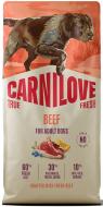 Корм сухий для собак Carnilove Beef яловичина 12 кг Корм сухий для собак Carnilove Beef яловичина 12 кг