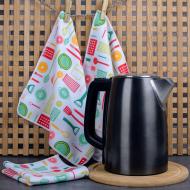 Салфетка Kitchenware 30x30 см белый с красным Салфетка Kitchenware 30x30 см белый с красным