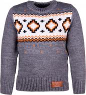 Джемпер для мальчика Flash р.140 серый с белым F18B06FW_411-2